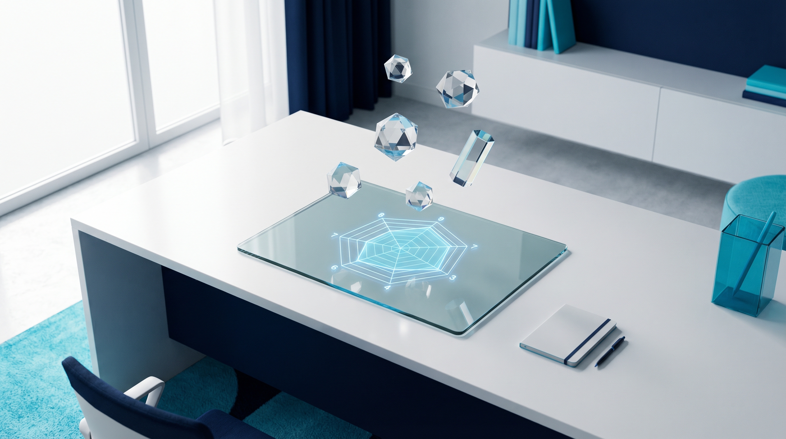 AI readiness assessment radar chart